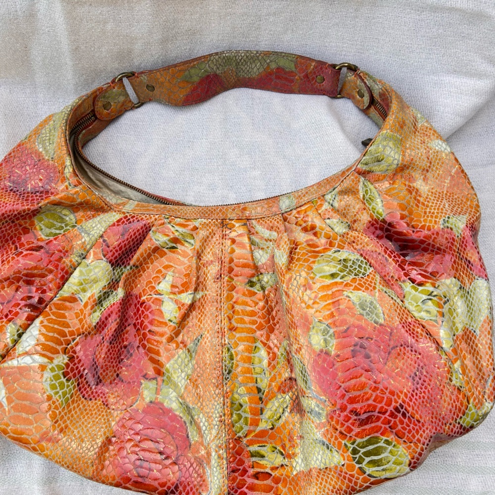 HOBO Snake Skin Embossed Bag